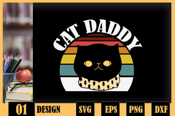 Cat Daddy Vintage Retro Black Cats Dad Review