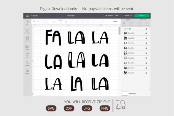 Fa La La La SVG: A Designer's Review for Holiday Embroidery