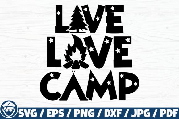 Live Love Camp SVG: A Designer's Take on Outdoor Embroidery