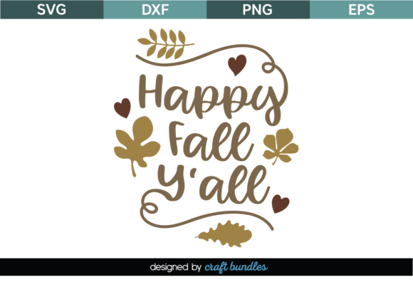 Review: Happy Fall Yall SVG Quote Cut File for Embroidery