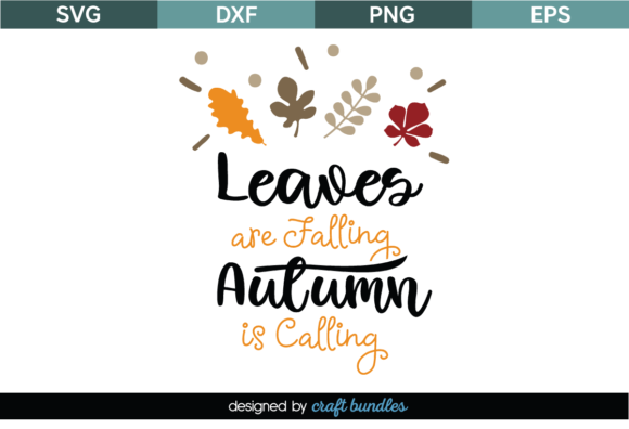 Review: Leaves Falling Autumn Calling SVG Quote