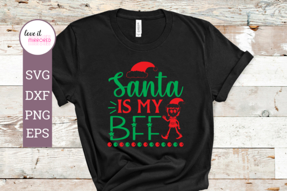 Review: Santa is My BFF SVG for Holiday Embroidery