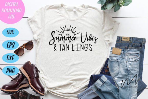Summer Vibes Tan Lines SVG: A Designer's Review for Embroidery